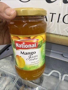 National Mango Jam - Golden Yellow Jar